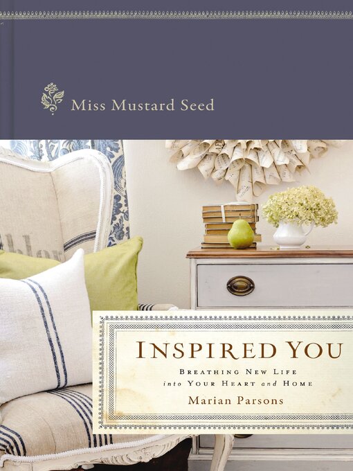Title details for Inspired You by Miss Mustard Seed - Wait list
